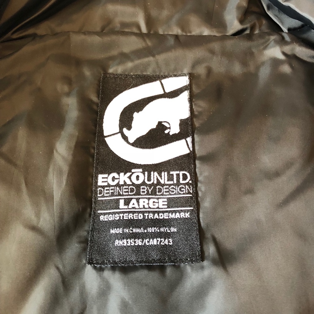 Men’s Large Black - Ecko Unlimited - Vest - Picture 3 of 6